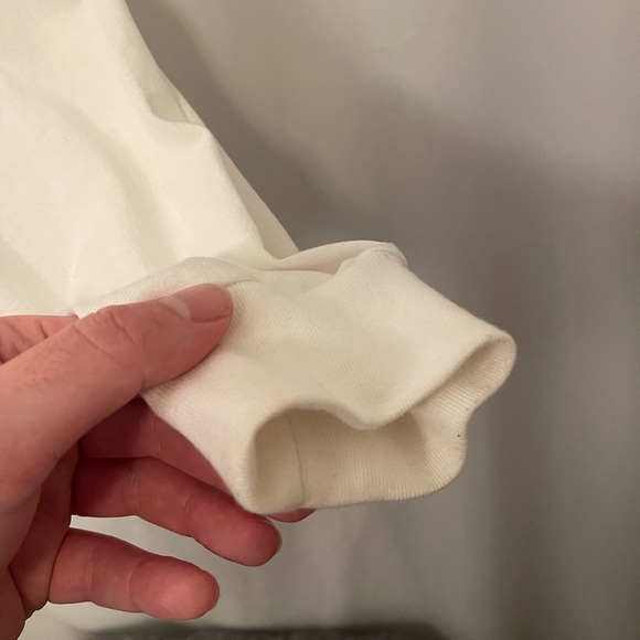 Vans Off The Wall Long Sleeve White Shirt Mens Size Large - Picture 5 of 6